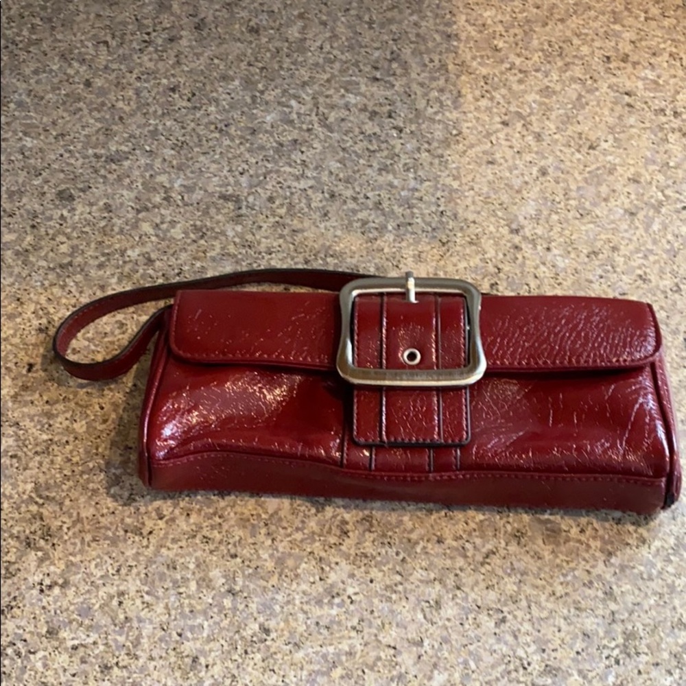 Leather clutch